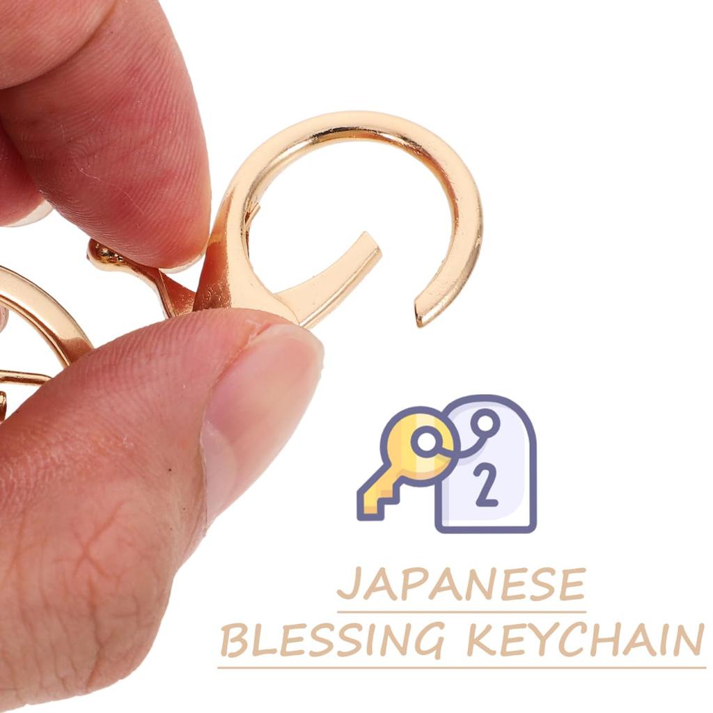 Stylowy i Uroczy Brelok Daruma dla Licealistów Czerwona Daruma Tradycyjny Szczęśliwy Klucz Prezent [LIFKOME] Uczniowie, Zawieszka, Amulet, Pierścień, Samochód/Torba