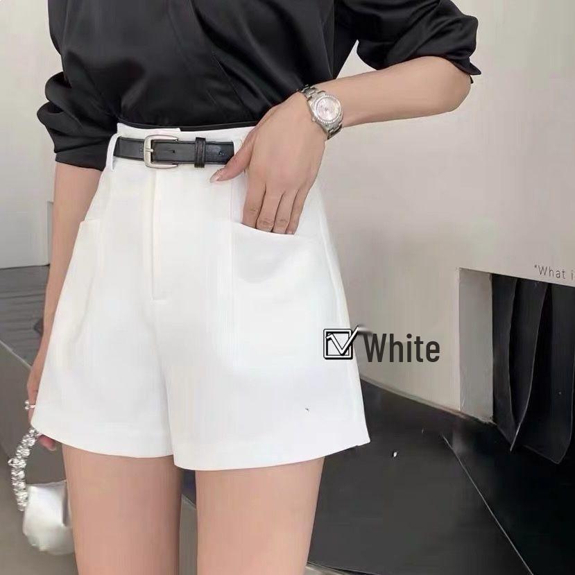 

Women s Plus Size High-Waisted A-Line Wide-Leg Shorts - Spring/Summer 2026 Collection L for 105-115 jin