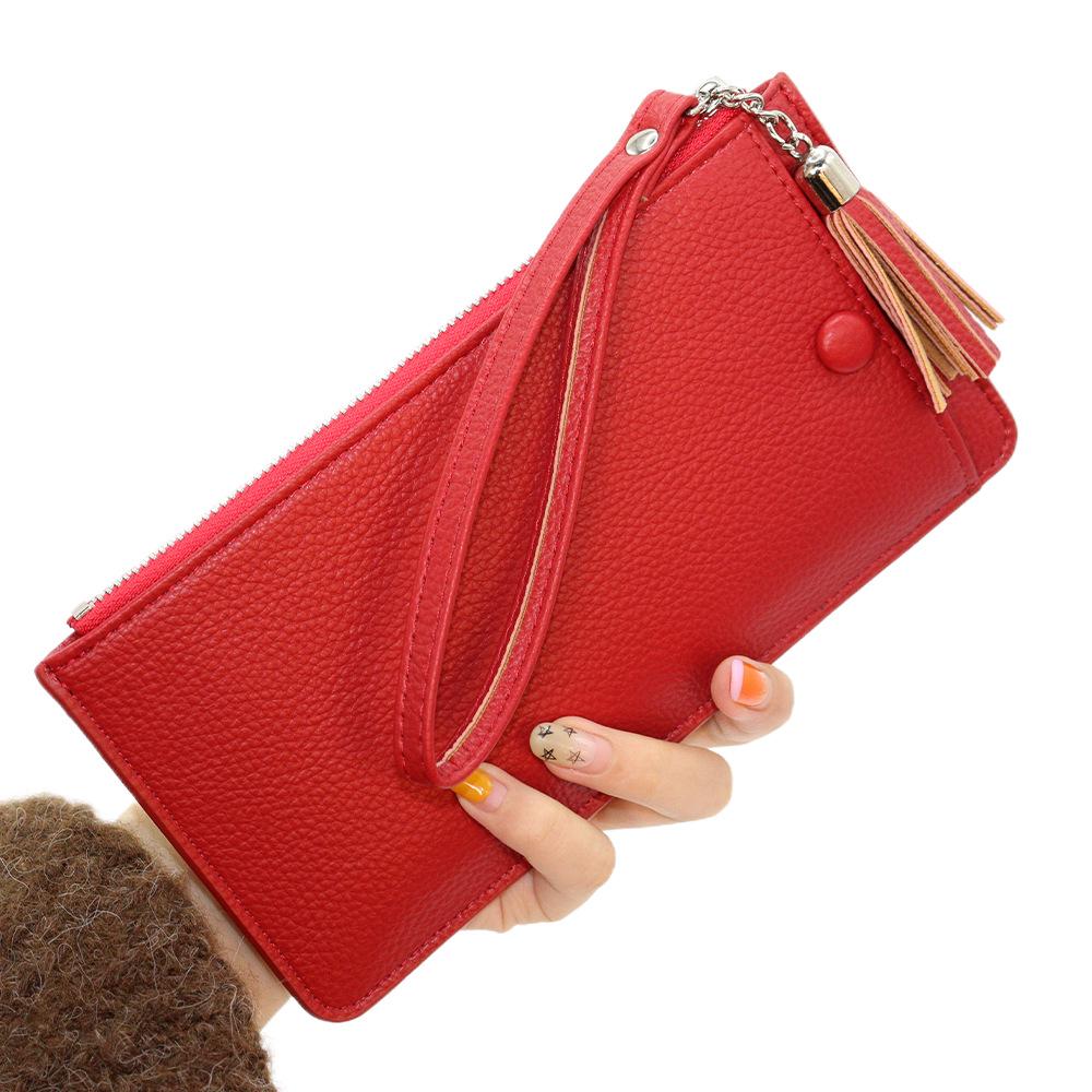 Damen Langbörse & Kartenhalter-Kombi - Modern, Geräumig, Multifunktionale Handy-Tasche