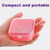 1Pce Travel Mini Soap Box Portable Leak proof Soap Storage Box Suitable for Dormitory Travel Camping Gym Morandi Colors