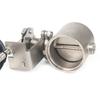 Schweißbar/Manuelle Bedienung Motorrad Auspuff Regelventil 2" 51mm - Wasserdichtes Design