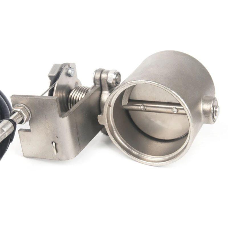 Schweißbar/Manuelle Bedienung Motorrad Auspuff Regelventil 2" 51mm - Wasserdichtes Design