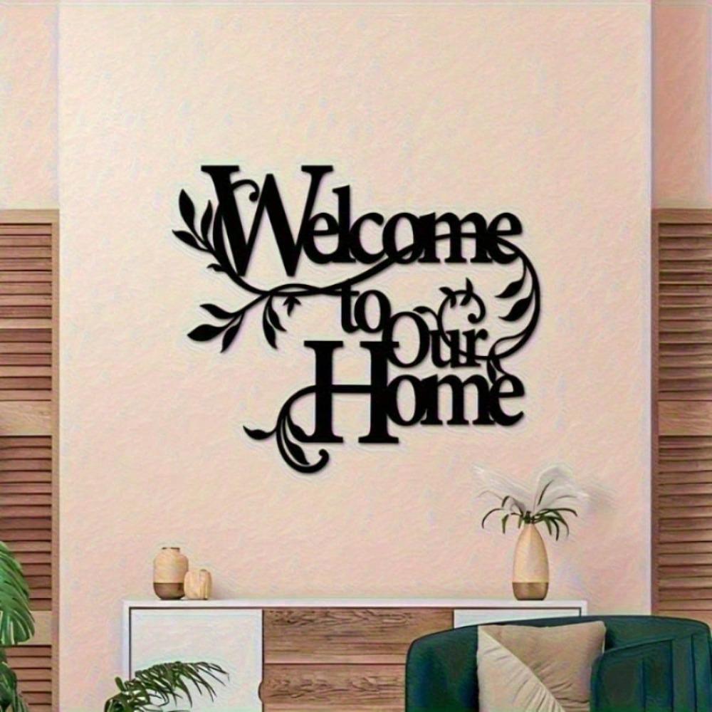 Metal Wall Art Living Room Decor Modern Home Interior Sculpture