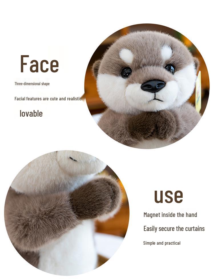 Adorable Otter Plush Toy Pendant – Cute Marmot Figurine Ornament Gift