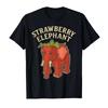 Erdbeer Elefant Lustig Italienisch Gehirnfäule Kinder Gaming Meme T-Shirt Für Männer Frauen 100% Baumwolle T-Shirts Kurzarm Oberteile