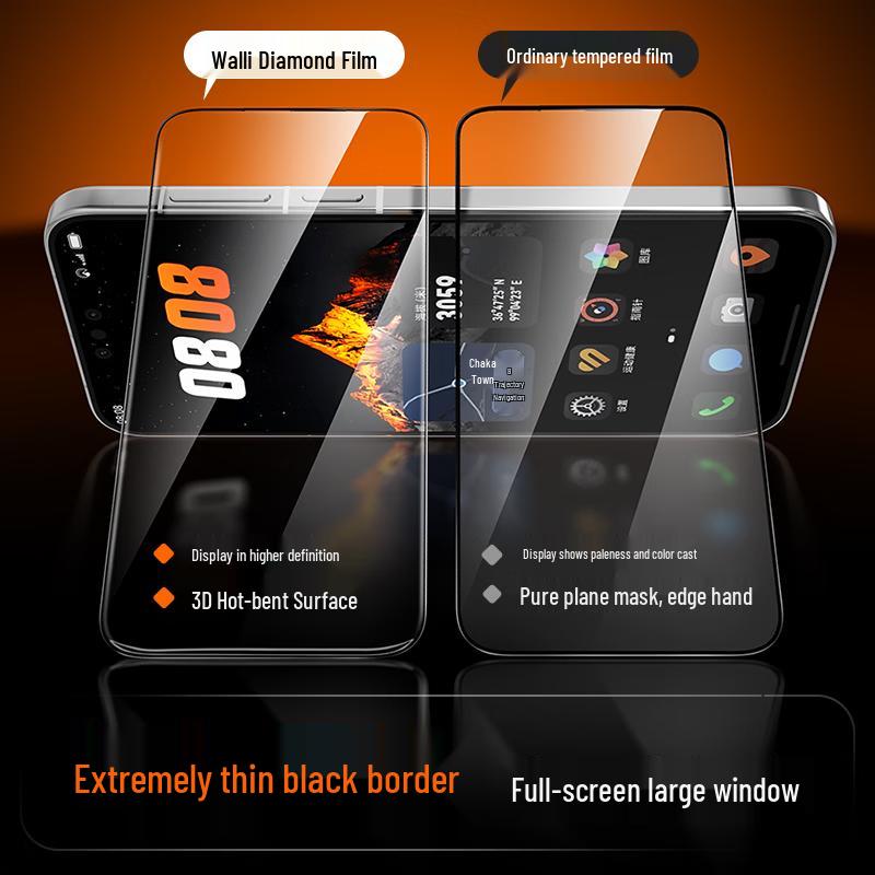 OPPO Find X9 Ultra Full Glue 3D Tempered Glass Screen Protector