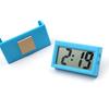 Electronic Clock Self-adhesive Mini LCD Display Large Screen Table Dashboard Desk Digital Clock for Home