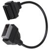 Câble adaptateur OBD2 - AIMOONSA - 14 broches à 16 broches - Pour Nissan - 40 cm - Noir