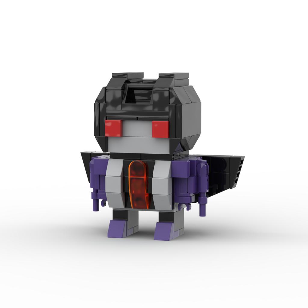 *Transform Auto Robot Brickheadz * Star Scream Jazz Prime DIY Enlighten MOC Block Brick set,Compatible With