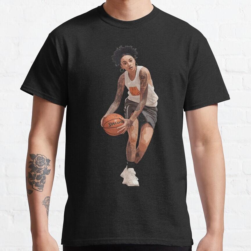 Slam Dunk SeriesWomen With Swagger On The Court Retro Vintage T-Shirt S-5XL Unisex T-Shirt