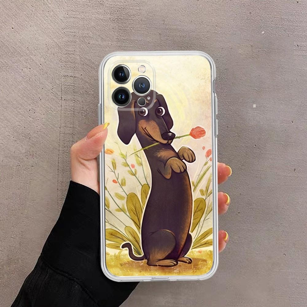 Dachshund Dog Phone Case For iPhone 14 11 12 13 Mini Pro XS Max Cover 6 7 8 Plus X XR SE 2020 Funda Shell