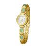 Woman Vintage Watch Colorful Jewelry Jade Dial Quartz Wristwatch Clock