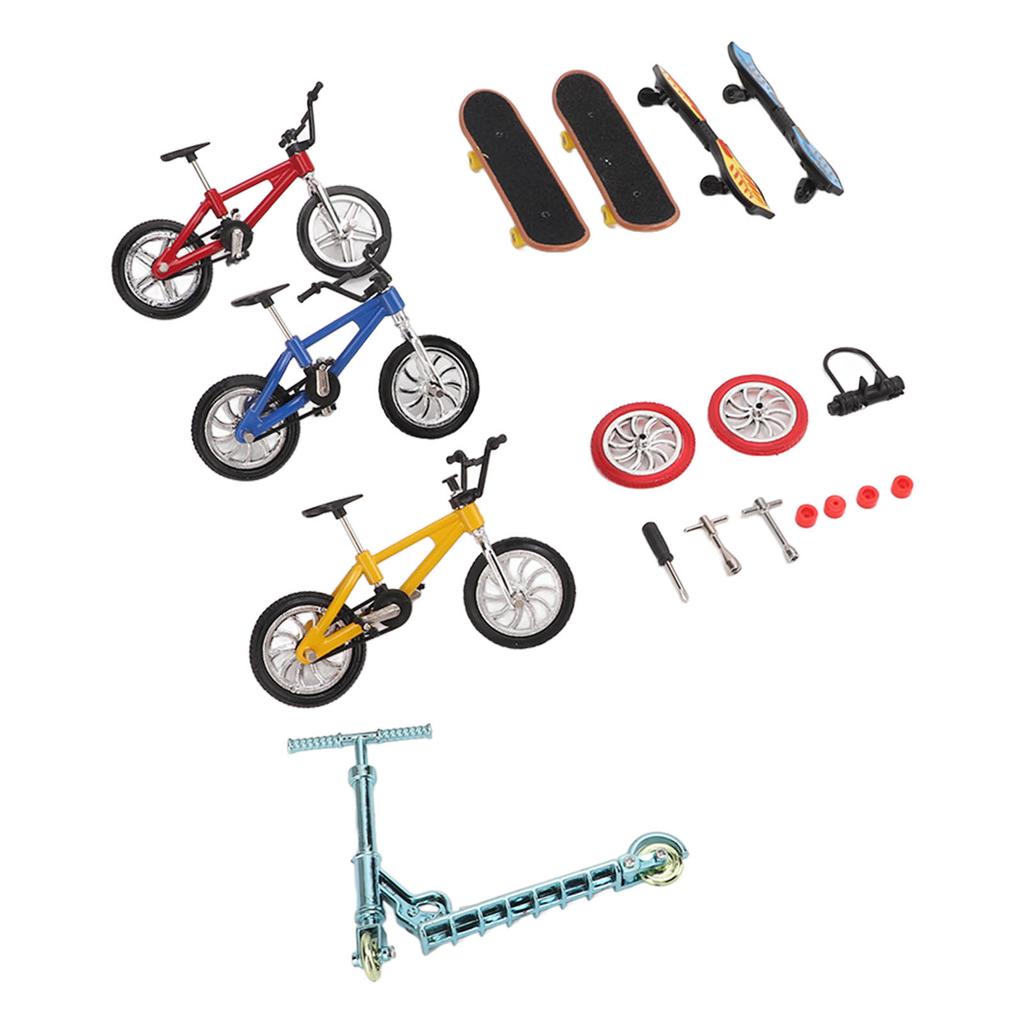 Mini Finger Skateboards Toys Set Finger Skateboards for Kids Children Decorative Parts