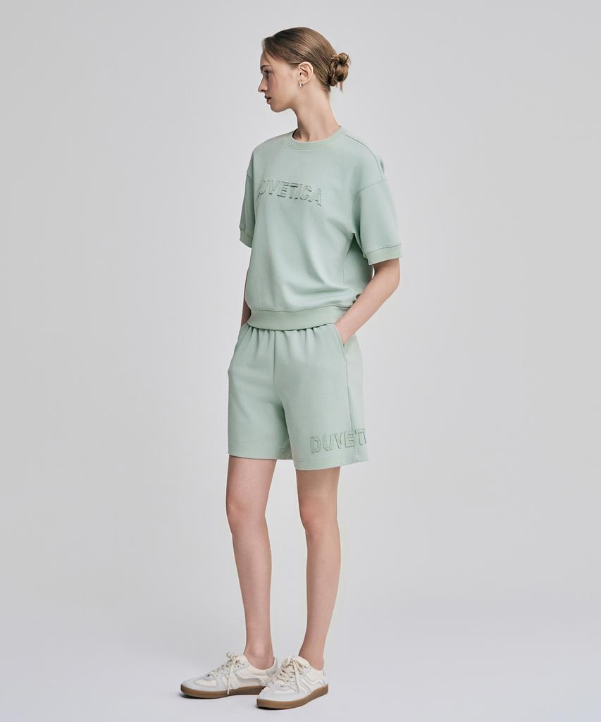 DUVETICA Haku Shorts (Emerald Green) (Women'S Shorts)