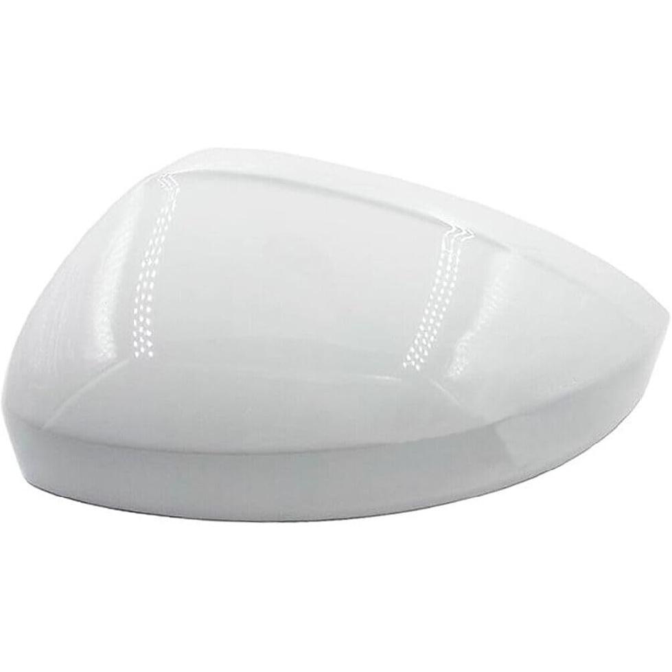 Car Door Wing Mirror Cover Cap Replacement Cover Protectors For VW Tiguan MK2 2017 2018 2019 2020 White (Left (Driver) Side)