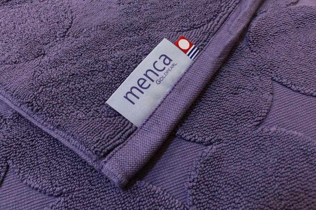 Tanaka Sangyo Imabari Towel Bath Menka 45 X 70 Cm Mat, Mature, Mauve, Approx.