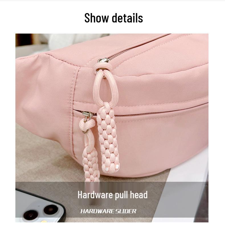 Japanese Style Crossbody Chest Bag - Casual, Versatile, Unisex Bag for Phones & Essentials