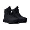 Under Armour Unisex Tactical Mid-Top Boots All Black Wear-Resistant Non-Slip Work Boots 3025578-001