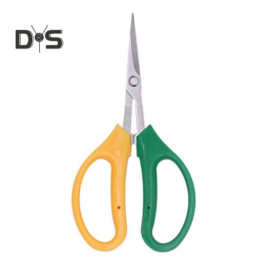 

Ножницы для обрезки из нержавеющей стали с мягкой ручкой. Многофункциональные садовые ножницы с наклонной или прямой головкой для обрезки фруктов в саду. B