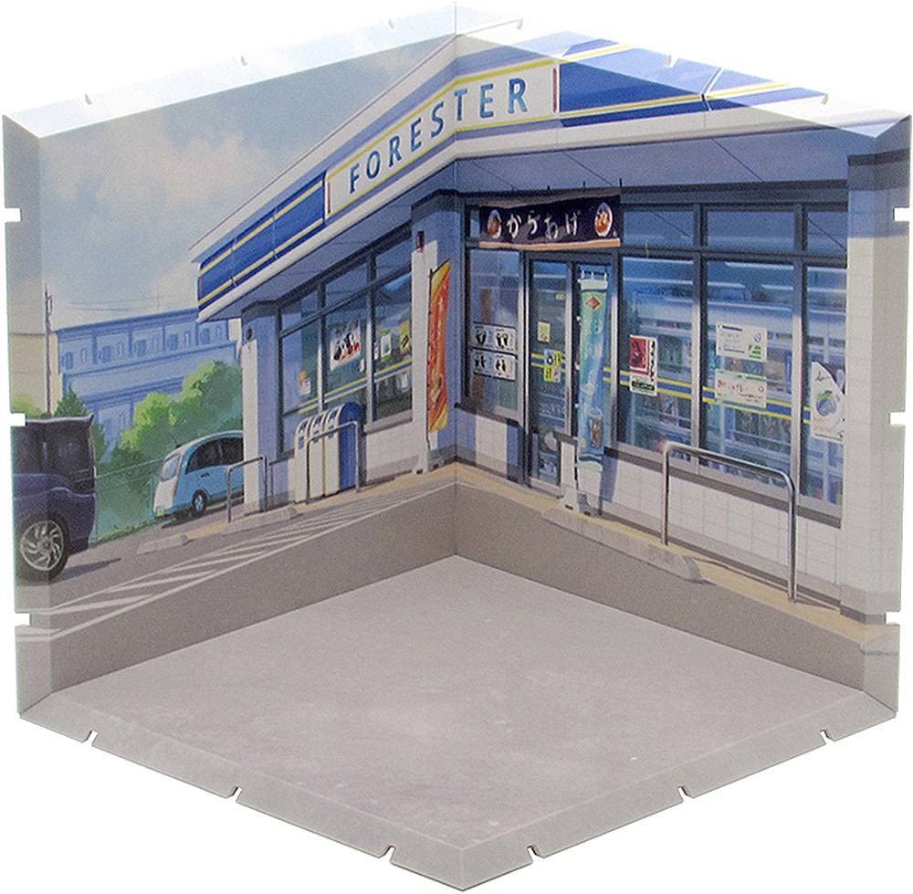 

PLM Dioramansion 150, approximately 150mm x 150mm, in front of a convenience store, ABS (UV inkjet printed)