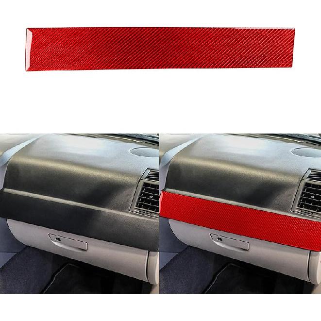 Real Premium Soft Carbon Fiber Interior Accessories Sticker Compatible with Chrysler 300 300C 2005 2006 2007 Car co 2006 Pilot Side Glove Box Storage