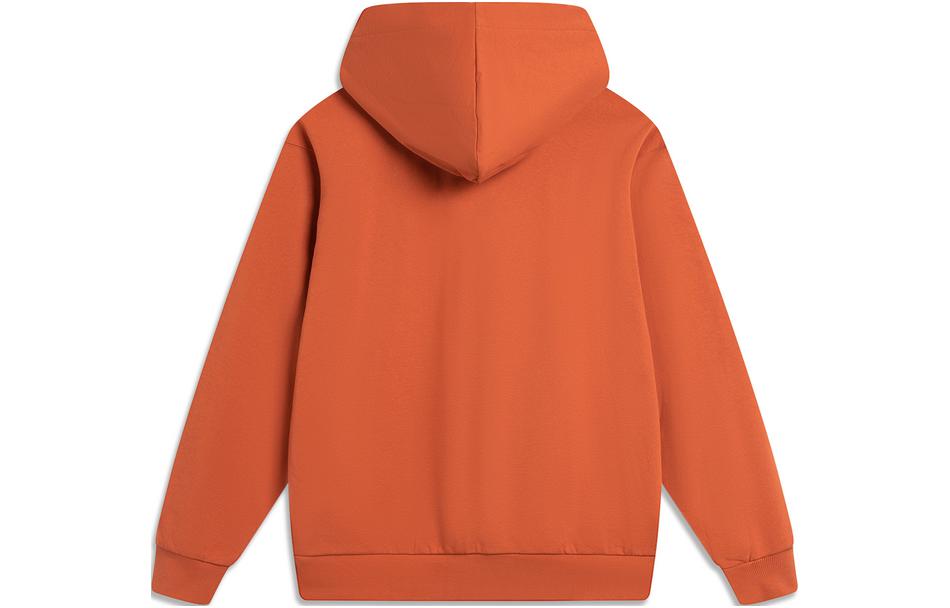 Li Ning Weekend Youth Sweatshirt Unisex Sunshine Dirty Orange AWDU781-5