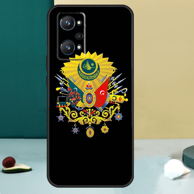 Ottoman Empire Coat Of Arms For Realme 14 13 Pro Plus 10 11 12 GT 5 6 6T GT7 Pro C61 C55 C53 C51 C21Y C25S C75 C67 Case
