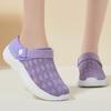 Summer Mesh Hollow Out Half Drag, One Foot On Slippers, Go Out and Wear Fashionable Casual Shoes