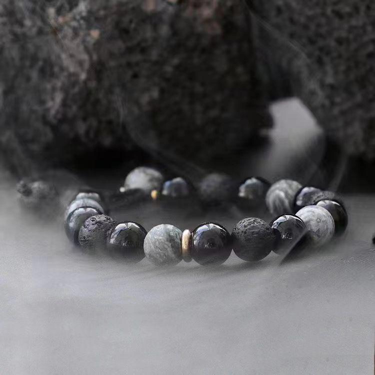 

Exquisite Retro Chinese Style Men s Beaded Bracelet