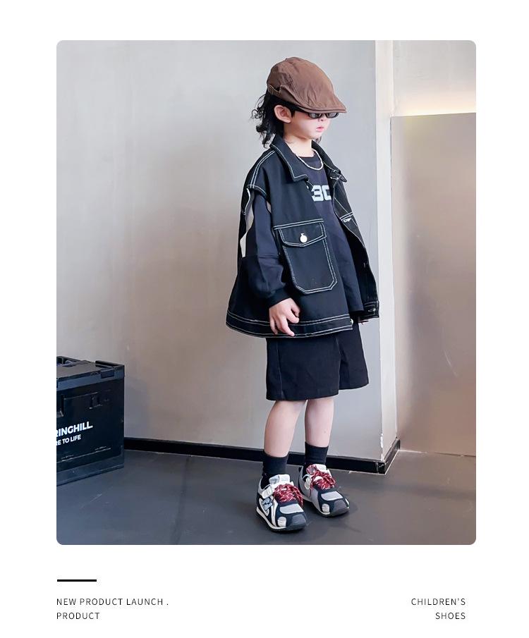 Korean Running Shoes for Kids: 2025 Spring/Autumn Fashion Sneakers for Medium and Large Girls and Boys