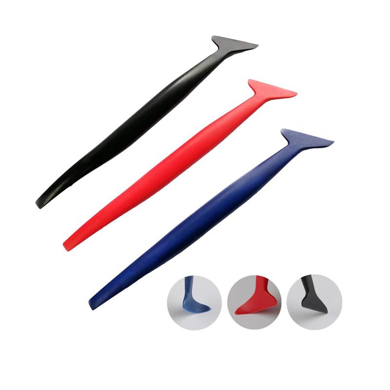 5Pcs/3Pcs Flexible Micro Squeegee Car Vinyl Wrap Tool Kit EdgeTrimmer with Different Hardness Window Tint Stickers Install Tool