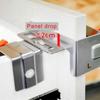 1Pair Drawer Front Panel Installation Clamp Woodworking Fixing Clamp No Handle Cabinet Door Panel Mounting Jig