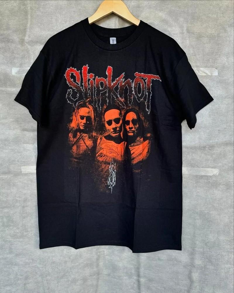 

Slipknot Band Horror Graphic Black Short Sleeve T shirt Reprint S5XL Unisex T-Shirt XXXL