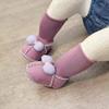 Winter Soft-soled Newborn Baby Cotton Shoes 0-6 Months Thickened Baby Anti-drop Socks Shoes Keep Warm and Do Not Lose Fluff Shoes