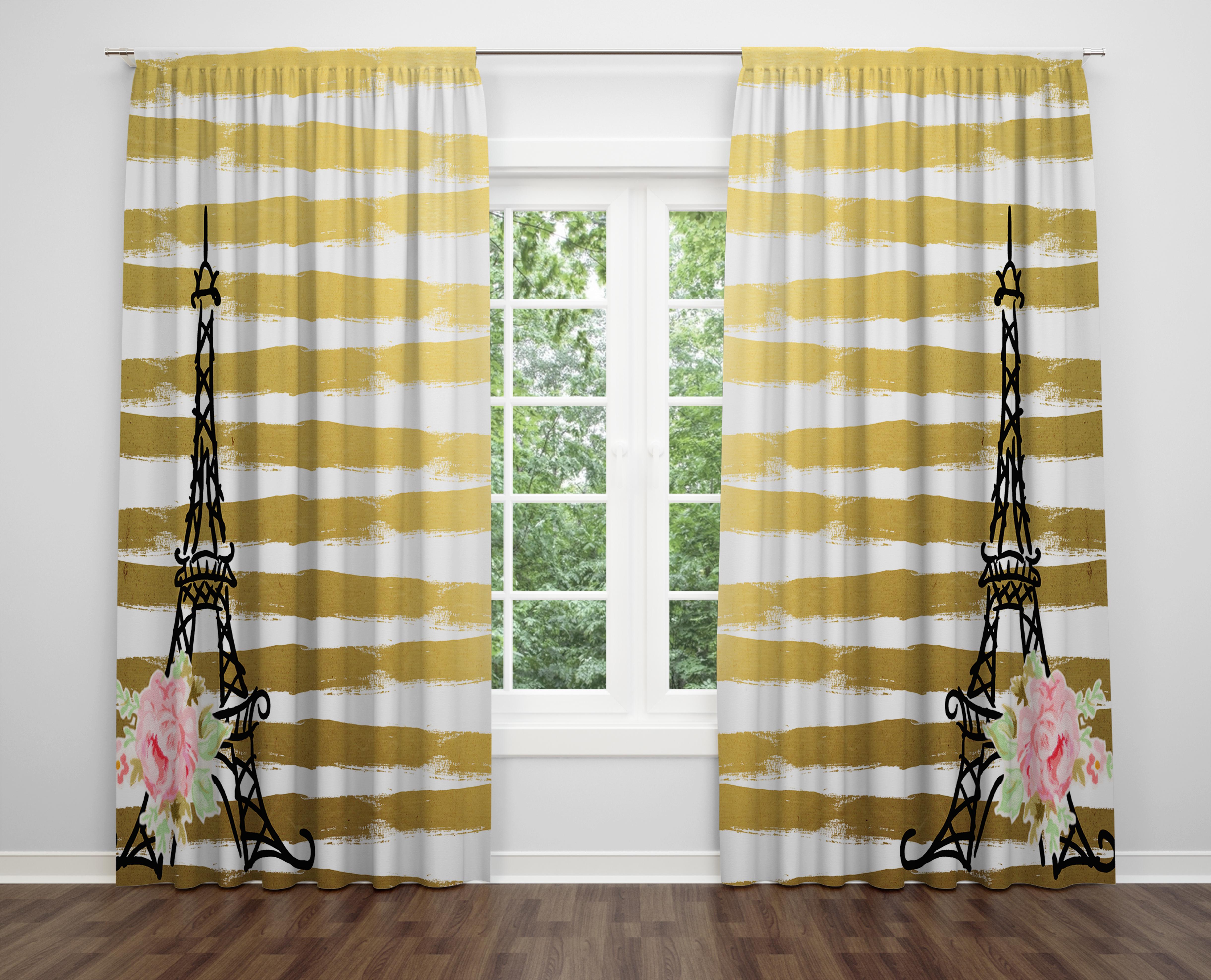 

Декоративний дизайн, високоякісна бавовняна тканина, ви можете вибрати одну або подвійну фіранку з крила 1 piece різнокольоровий