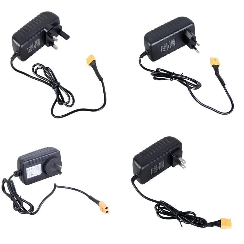 AC100-240V to 12V 3A Power Adapter XT60 Female Connector for UAV Li Battery Charger for 1S Black