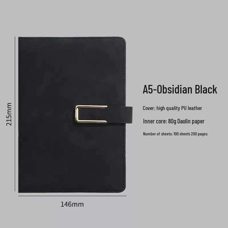 A5 Customizable Buckle Business Notebook with Logo