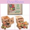 Wooden Alphabet Blocks Set For Kids With Educational Learning Toy For Early Development
