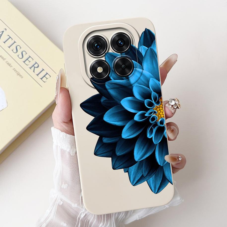 For Xiaomi Redmi Note 14 Pro 5G Case Popular Flower Marble Soft Candy Silicone Phone Back Cover For Redmi Note 14 Pro Plus Funda