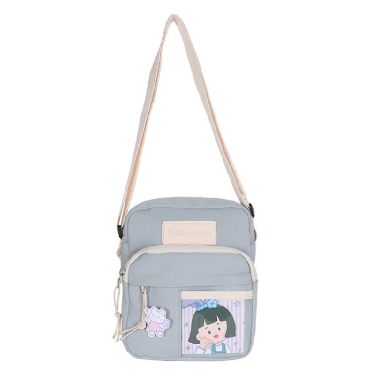 Cute and Practical Crossbody Bag Japanese Aesthetic Durable Nylon Shoulder Bags