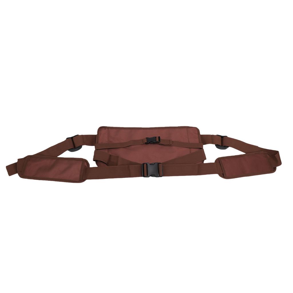 Cinturón de Soporte Lumbar para Meditación Longitud Ajustable Correa Doble de Fijación de Piernas para Sentarse en Meditación para la Práctica