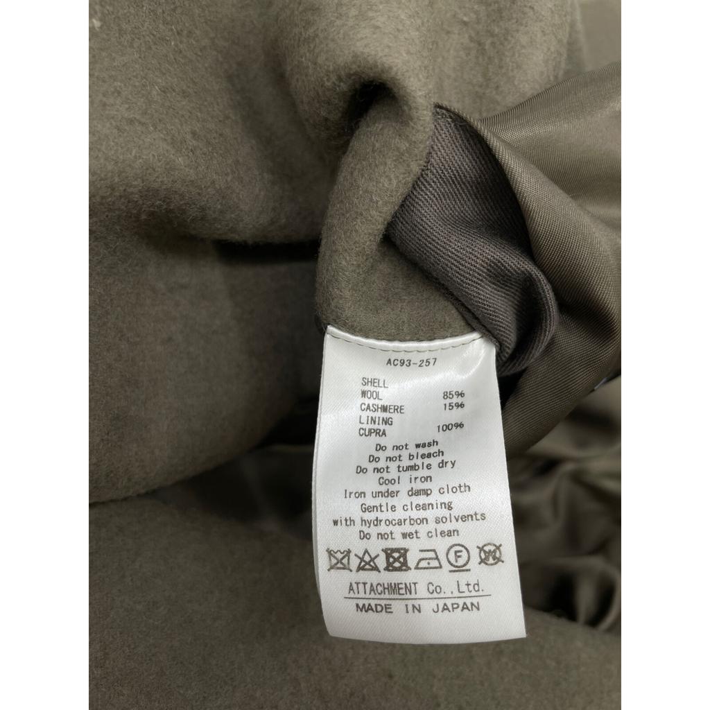 ATTACHMENT [STUDIOS exclusive] Brown khaki cashmere blend Chester coat coat 2 Braun KhakiUsed