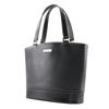 BURBERRY With Logo Handbag shadow horse Tote Bag black Calfskin Women Used