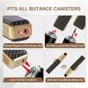 Refillable Butane Torch Lighter with Adjustable Flame Windproof,Lockfire Switch,Ideal for BBQ  Baking,Reaches 2372℉ High Temperature,Portable Design
