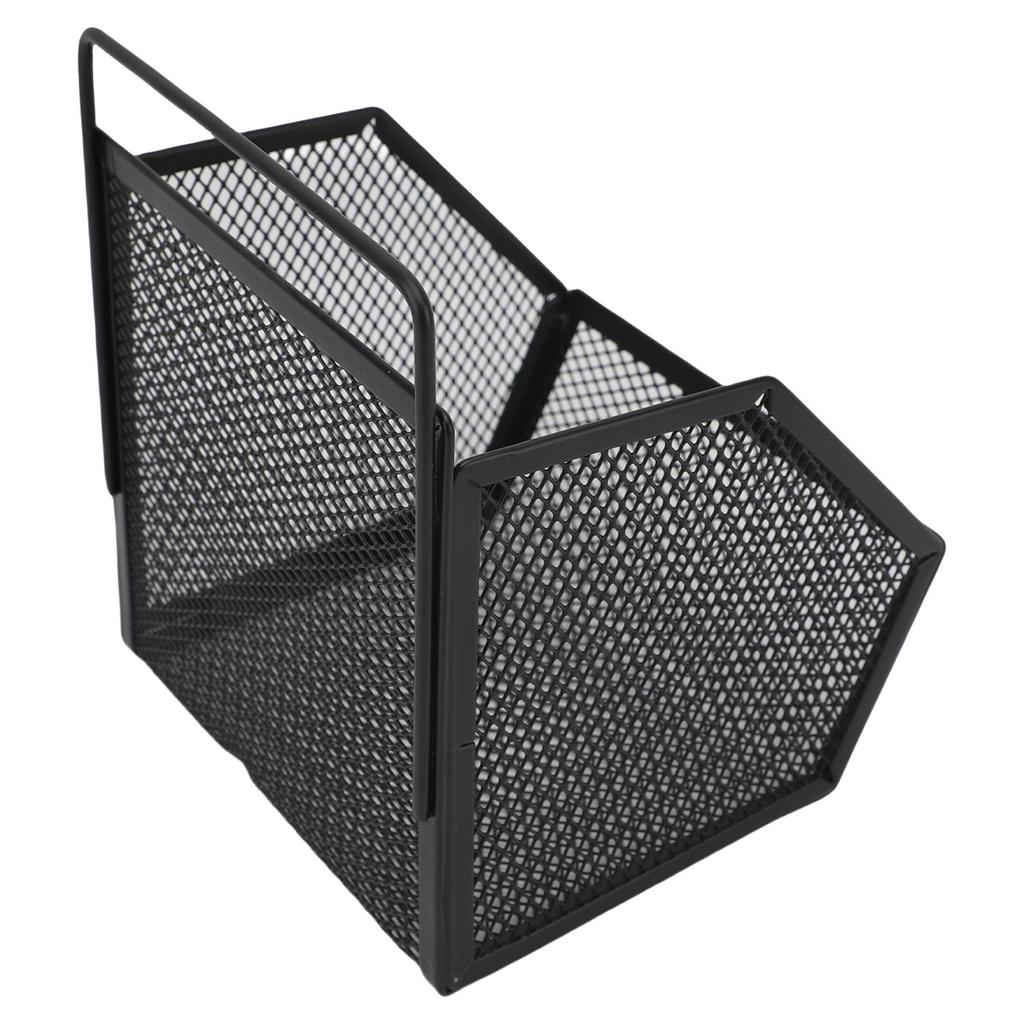 Hanging Wire Basket 13.2x10x15cm Adhesive Metal Small Wire Storage Basket for Kitchen Bathroom Bedroom