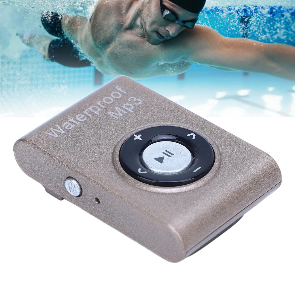 Underwater Swimming MP3 Player IPX8 8GB Storage with Headphones for Diving Swimming