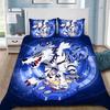 Cartoon Cover Pillowcase Bedding Set  D-DigimonS Greymons Adult Boy Girl Bedroom Decoration Children Single Double Large Size