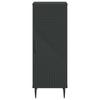 Sideboard In Black 33 X 34.5 X 89.5 Cm Particleboard