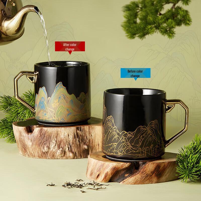 

Chinese Style Color-Changing Ceramic Mug