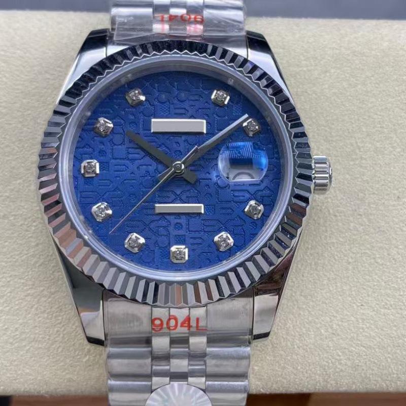 Laojia Diary Series Rhinestone Inlaid Full Steel Mechanical Men's Watch